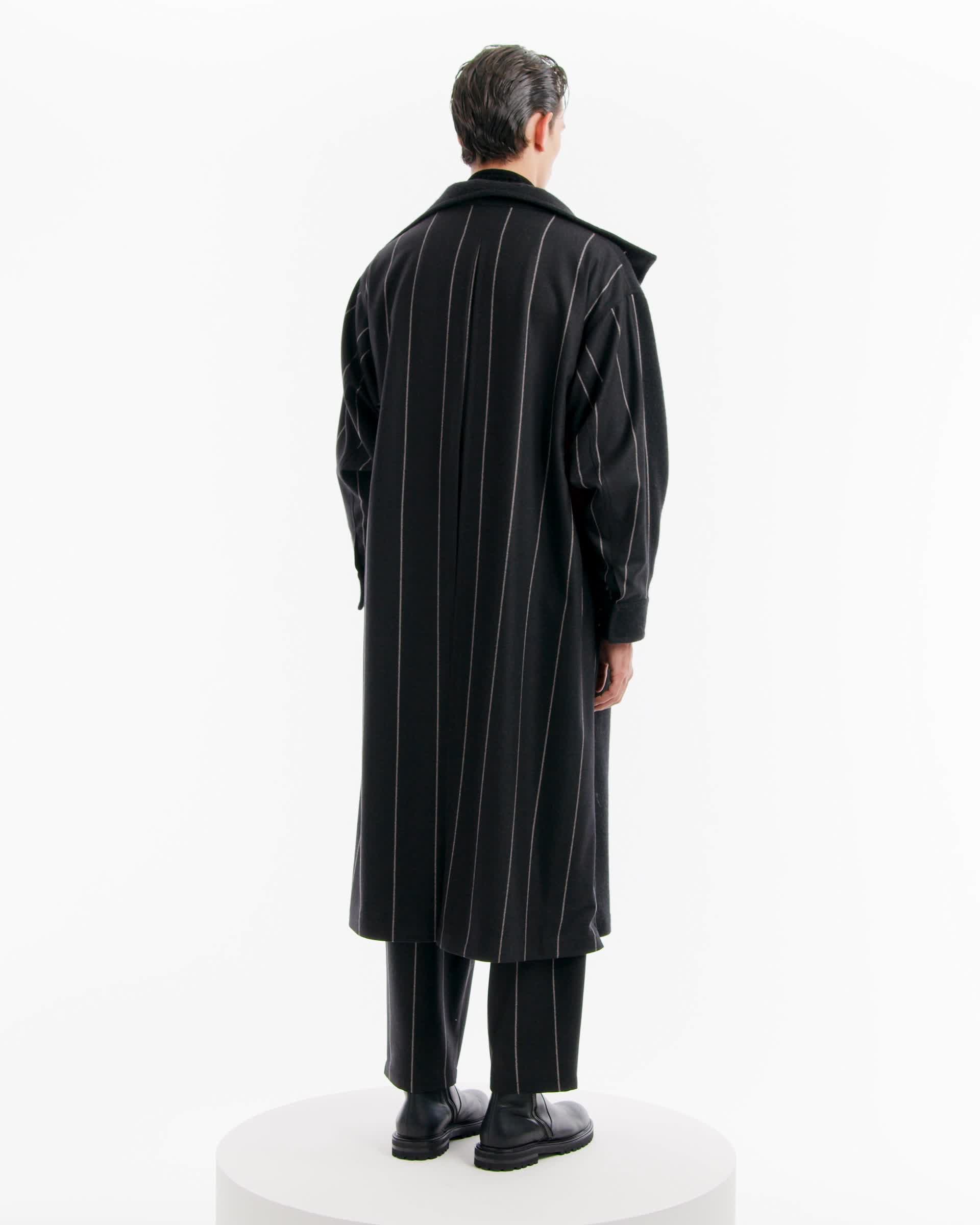 Single-breasted jacket in a chenille jersey knit | Giorgio
