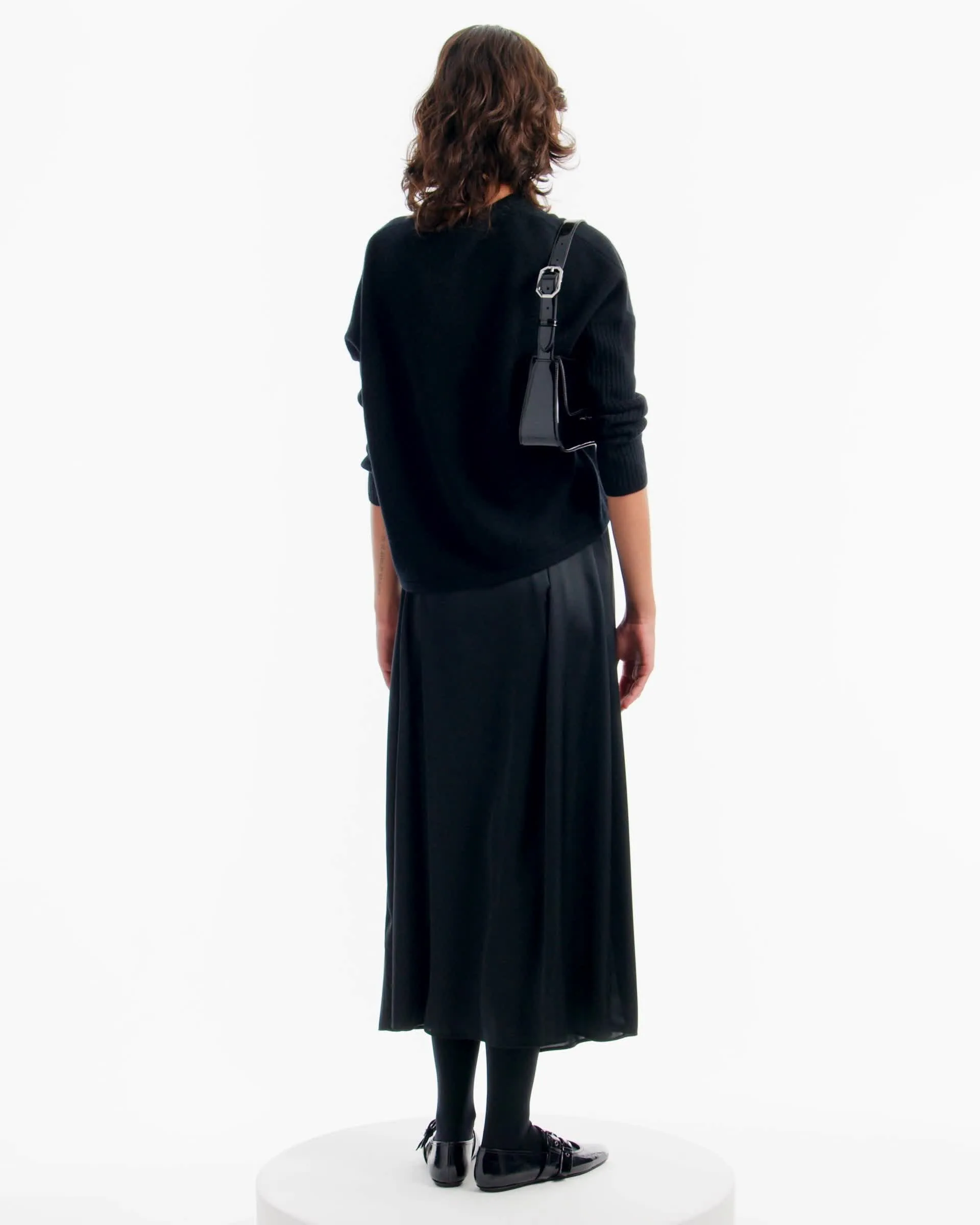 スカート EMPORIO ARMANI Woman Wrap-skirt Black EW000618AF12187 UC001 undefined