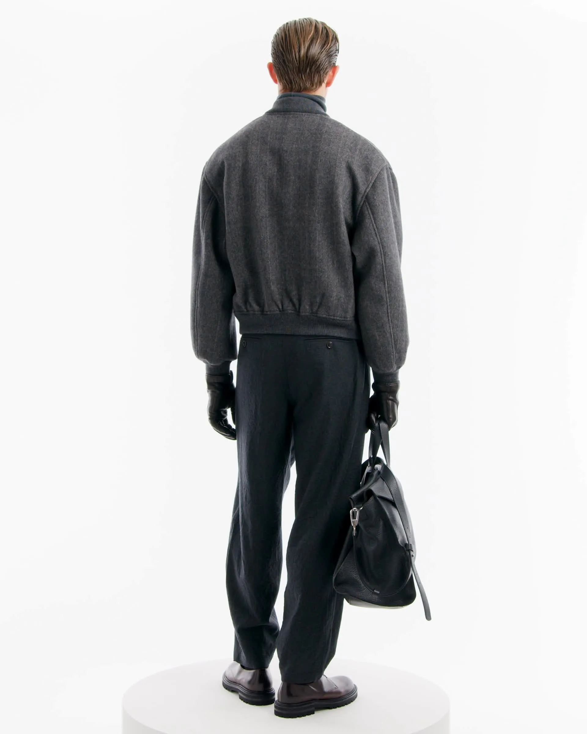 GIORGIO ARMANIネックウォーマー ウール　カシミア入り GIORGIO ARMANIネックウォーマー ウール カシミア入り GIORGIO