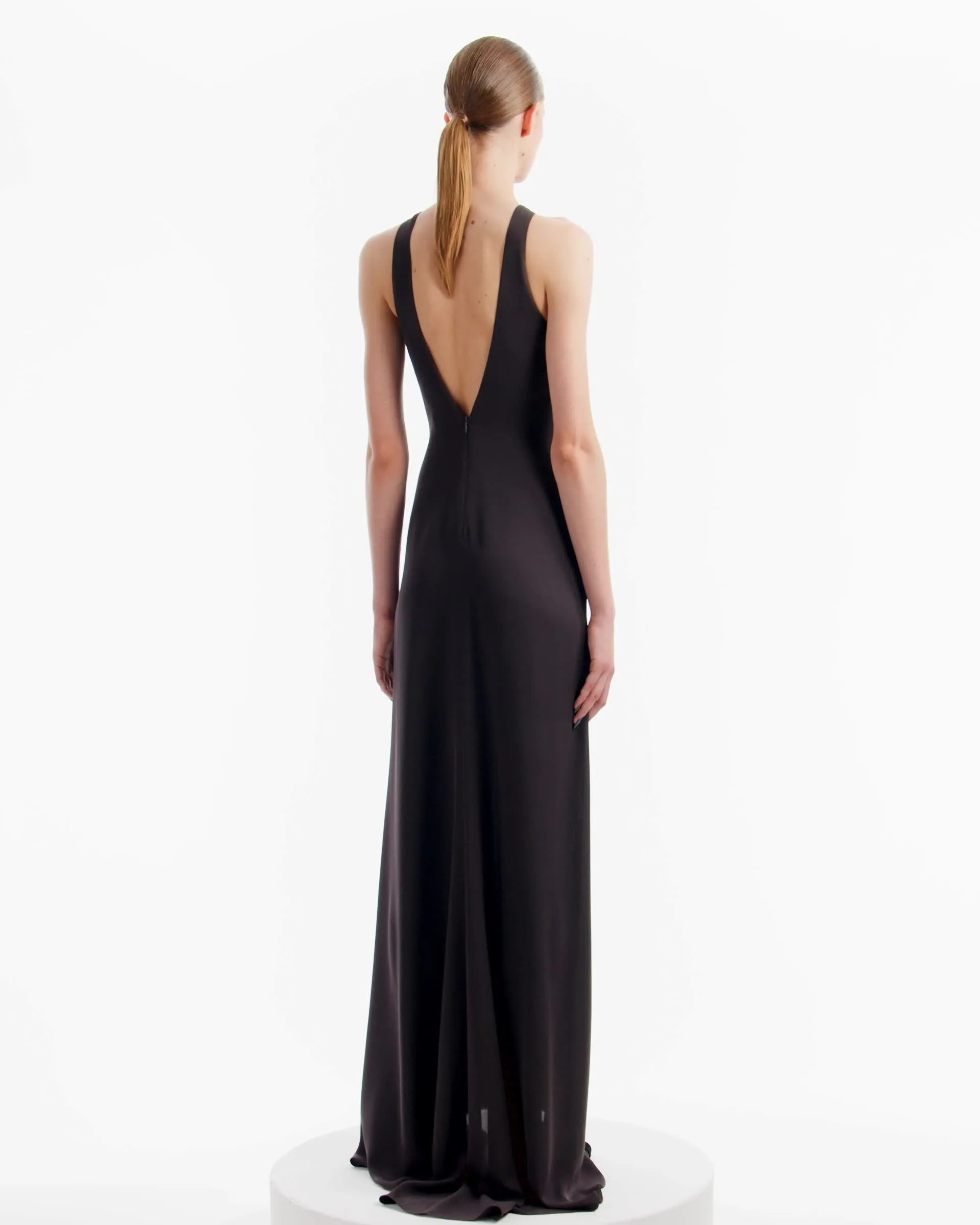 ワンピース GIORGIO ARMANI LONG SILK DRESS 27755412_57524856_600.jpg